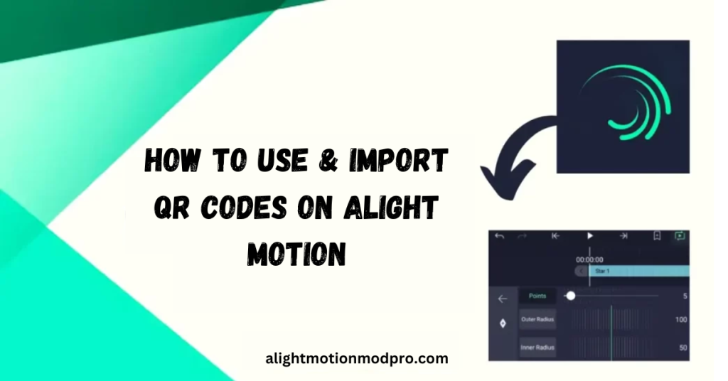 How to Use & Import QR Codes On Alight Motion